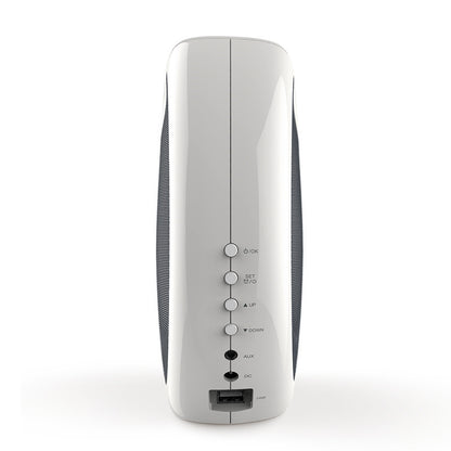 Smart Wireless Charging Alarm Clock Speaker with BluetoothLCD Display